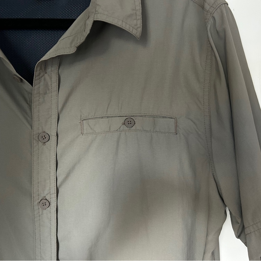 Alpine Design Tech Series Shirt, short sleeve, button down, size L, - Picture 3 of 7